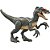 Boneco Mattel Jurassic World Epic Attack Velociraptor HNC11 - Imagem 1