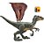 Boneco Mattel Jurassic World Epic Attack Velociraptor HNC11 - Imagem 4