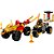 Lego Ninjago Batalha Carro e Moto de Kai e Ras 71789 103pcs - Imagem 2