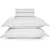 Jogo de Cama Karsten Liss 180 Fios 4 Peças Queen Branco - Imagem 1