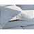 Jogo de Cama Karsten Liss 180 Fios 4 Peças Queen Branco - Imagem 3