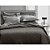 Jogo de Cama Karsten Liss 180 Fios 4 Peças Queen Cinza - Imagem 4