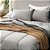 Jogo de Cama Karsten Duo 180 Fios 4 Pc Solteiro Branco Verde - Imagem 3