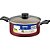 Caçarola Tramontina Turim 20cm 2800ml Antiaderente Vermelho - Imagem 2