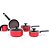 Jogo de Panela Brinox Ceramic Life Preserve 5 Peças Vermelho - Imagem 2