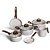 Jogo de Panela Brinox Ceramic Life Smart Plus 6 Peças Bege - Imagem 2