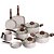 Jogo de Panela Brinox Ceramic Life Smart Plus 8 Peças Bege - Imagem 1