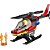 Lego City Helicoptero dos Bombeiros 60411 85pcs - Imagem 2