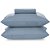 Jogo de Cama Karsten Matiza 160 Fios 3 Peças Casal Azul - Imagem 1