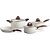 Jogo de Panela Brinox Ceramic Life Smart Plus 4 Peças Bege - Imagem 1
