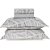 Jogo de Cama Karsten Moura 200 Fios 4 Peças Casal Cinza - Imagem 1