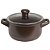 Caçarola Ceraflame Duo 20cm 2500ml Marrom Chocolate - Imagem 1