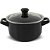 Caçarola Ceraflame Duo 20cm 2500ml Preto - Imagem 1