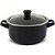 Caçarola Ceraflame Duo 22cm 3200ml Preto - Imagem 1