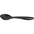 Colher para Arrox Brinox Wavy 30cm Preto - Imagem 1