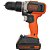 Furadeira de Impacto Black Decker 20V 10mm BCD704C1 - Imagem 1