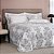 Jogo de Cama Buddemeyer Yasmin 250 Fios 4 Peças Queen Branco - Imagem 4