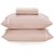 Jogo de Cama Karsten Noah 160 Fios 3 Peças Casal Rosa - Imagem 1