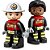 Lego Duplo Quartel Bombeiros e Helicoptero 10970 com 117pcs - Imagem 9