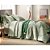 Jogo de Cama Karsten Mauren 200 Fios 4 Peças Casal Verde - Imagem 4