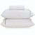 Jogo de Cama Karsten Noah 160 Fios 3 Peças Queen Branco - Imagem 1