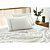 Jogo de Cama Karsten Noah 160 Fios 3 Peças Queen Branco - Imagem 4