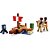 Lego Minecraft A Viagem do Barco Pirata 21259 com 166pcs - Imagem 4