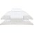 Jogo de Cama Buddemeyer Eleonora 250 Fios 4 Pcs Casal Branco - Imagem 1