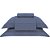 Jogo de Cama Buddemeyer Square 300 Fios 4 Peças Queen Azul - Imagem 1