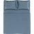 Jogo de Cama Karsten Bossa 300 Fios Egypt 4 Peças Casal Azul - Imagem 2