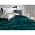 Manta Karsten Lima Fleece Casal Verde Petróleo - Imagem 2