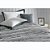 Manta Karsten Lima Fleece Casal Cinza Metal - Imagem 2