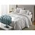 Jogo de Cama Karsten Aster 300 Fios Egy 4 Peças King Branco - Imagem 4