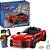 Lego City Carro Esportivo Vermelho 60448 com 109pcs - Imagem 1