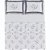 Jogo de Cama Karsten Lucille 300 Fios Eg 4 Peças King Branco - Imagem 2