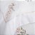 Jogo de Cama Buddemeyer Flora 300 Fios 4 Peças King Branco - Imagem 2