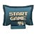 Jogo de Cama Karsten Game 200 Fios 3 Peças Solteiro Azul - Imagem 3