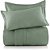 Jogo de Colcha Altenburg Catedral TA UW 3 Peças Queen Verde - Imagem 1