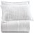 Jogo de Colcha Altenburg Versa 200 Fios 3 Peças King Branco - Imagem 1