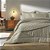 Jogo de Cama Karsten Bossa 300 Fios Egypt 4 Peças Queen Bege - Imagem 5
