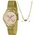 Kit Relógio Lince Shine LRGH242L30 K0EMR2KX Dourado Feminino - Imagem 1