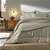 Jogo de Cama Karsten Bossa 300 Fios Egypt 4 Peças King Bege - Imagem 4