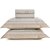 Jogo de Cama Karsten Amber 200 Fios 4 Peças Casal Off White - Imagem 1