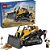 Lego City Trator de Esteira Amarelo 60466 com 682pcs - Imagem 1