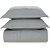 Jogo de Colcha Karsten Tom 200 Fios 3 Peças King Cinza - Imagem 1