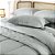 Jogo de Colcha Karsten Tom 200 Fios 3 Peças King Cinza - Imagem 3