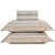 Jogo de Cama Karsten Amber 200 Fios 4 Peças King Off White - Imagem 1