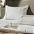 Jogo de Cama Karsten Noah 160 Fios 3 Peças Queen Branco Line - Imagem 4