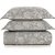 Jogo de Colcha Karsten Morgan 200 Fios 3 Peças Casal Cinza - Imagem 1