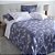 Jogo de Cama Buddemeyer Louise 200 Fios Queen Azul - Imagem 4